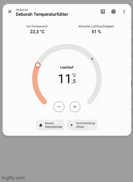 Thermostat geht aus und bleibt so